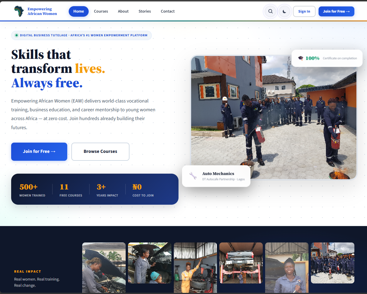 E-learning Website 1
